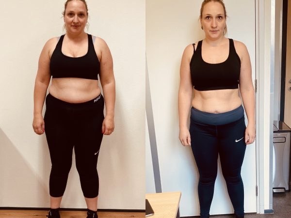 Leen voor en na: -11 kg